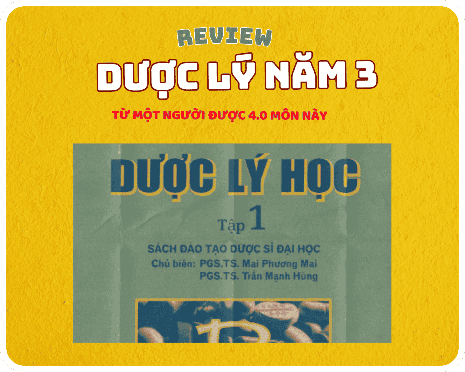 Review dược lý năm 3 đại học dược