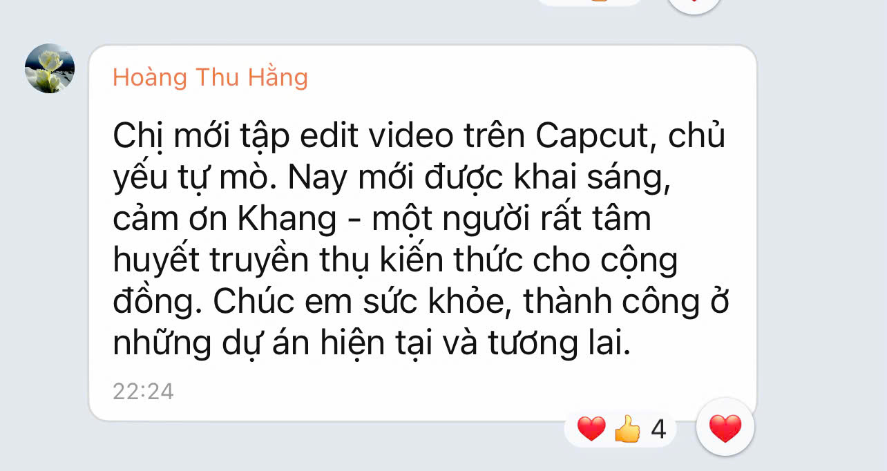 Feedback học viên 6